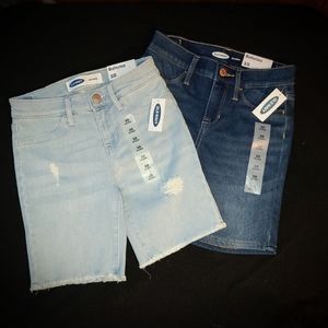 Old Navy Girls Shorts Size 10 TWO Pairs